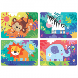 My first puzzle animales de la selva