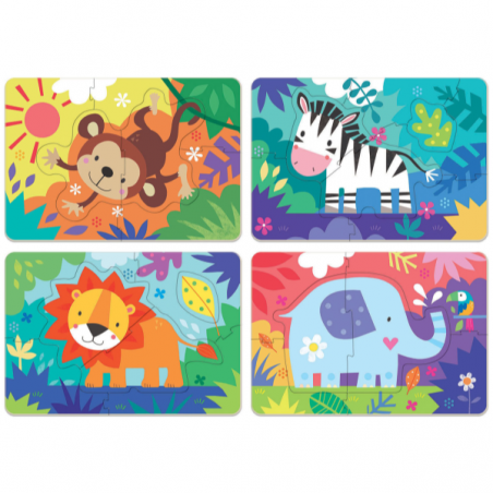 My first puzzle animales de la selva