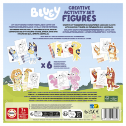 Figures bluey creative activity set