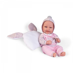 Baby clara cojín orejitas 33cm