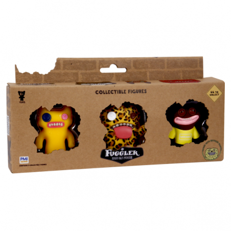 Fuggler pack de 3 figuras