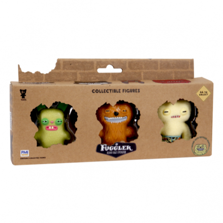 Fuggler pack de 3 figuras