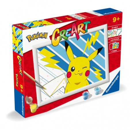 Creart serie d-pokémon pikachu