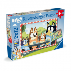 Puzzle 2x12 piezas bluey