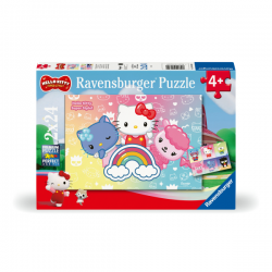 Puzzle 2x24 piezas hello kitty