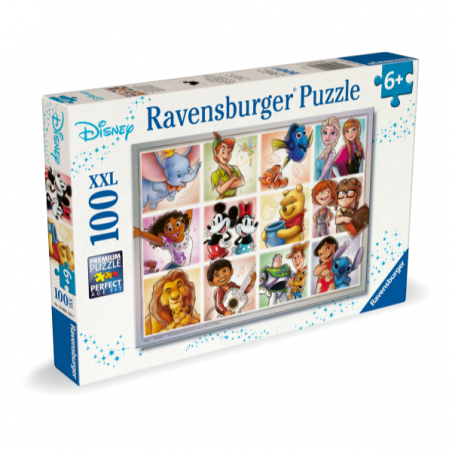 Puzzle 100 piezas xxl disney multicharacter
