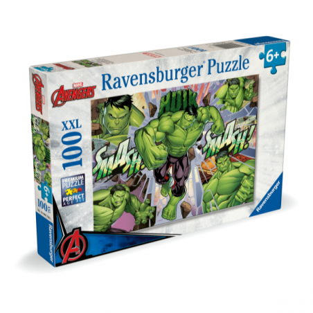 Puzzle 100 piezas xxl marvel hulk
