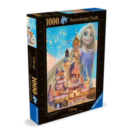 Puzzle 1000 piezas rapunzel-disney castles