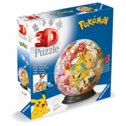 Puzzle ball 3d 72 piezas pokémon
