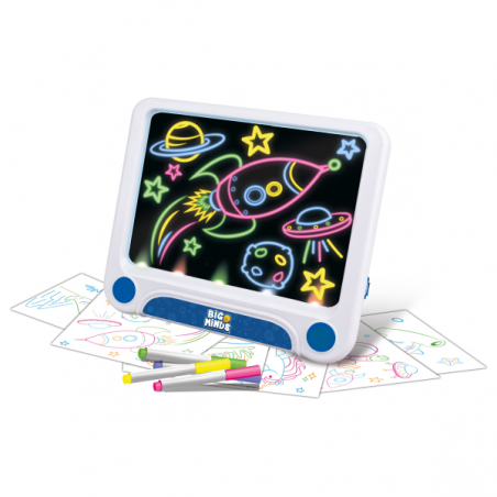 Pizarra de dibujo neon led