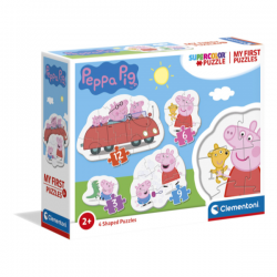 PUZZLE PEPPA PIG 3+6+9+12 PIEZAS