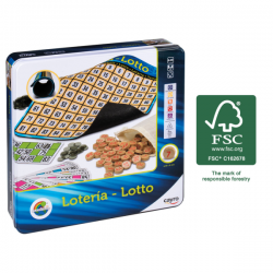 Loteria metal box