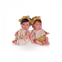 Mufly vestidos de colores 21 cm surtido