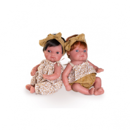 Mufly vestidos de colores 21 cm surtido