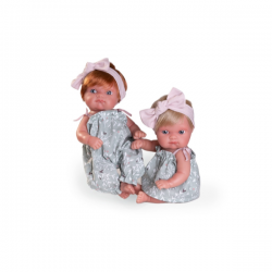 Mufly vestidos de colores 21 cm surtido