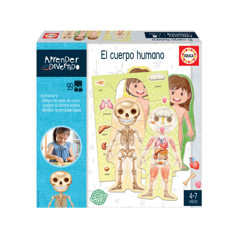 EL CUERPO HUMANO APRENDER ES DIVERTIDO