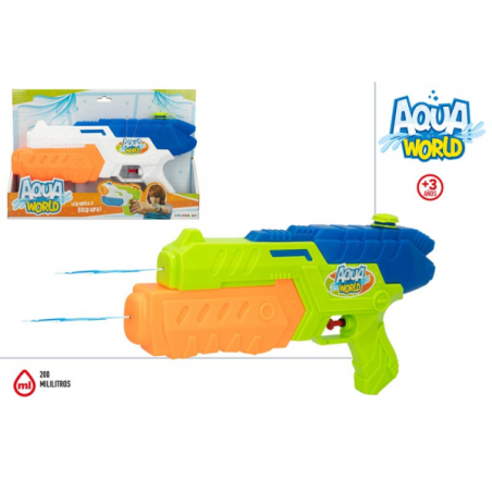 PISTOLA DE AGUA AQUA WORLD