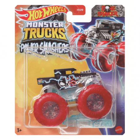 Hot wheels monster trucks camión metálico power smashers