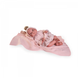 Sweet reborn nica con toquilla 42cm