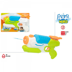 PISTOLA DE AGUA 29CM AQUA WORLD SURTIDO