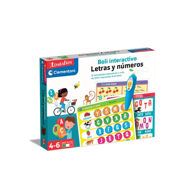 BOLI INTERACTIVO LETRAS Y NUMEROS