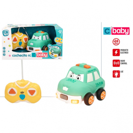 COCHE RC 12CM CON LUZ