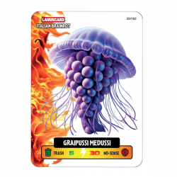 Cartas premium laminadas italian brainrot