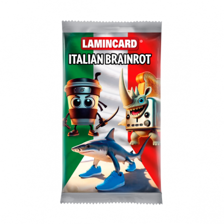 Cartas premium laminadas italian brainrot