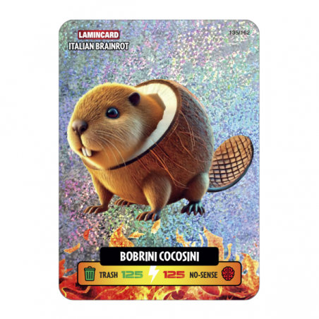 Cartas premium laminadas italian brainrot