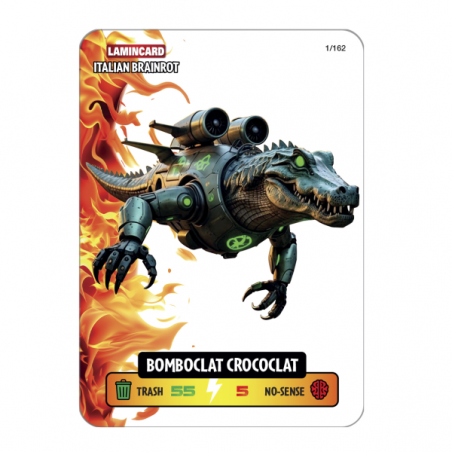 Cartas premium laminadas italian brainrot