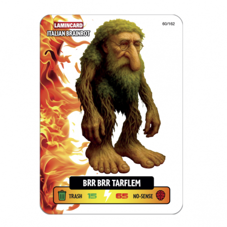 Cartas premium laminadas italian brainrot