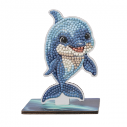 Delfin crystal art buddy