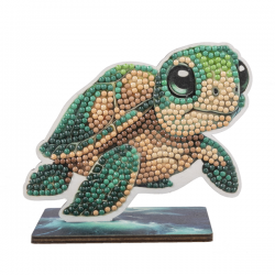 Tortuga crystal art buddy
