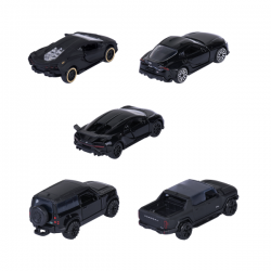 Majorette-giftpack 5 coches negros