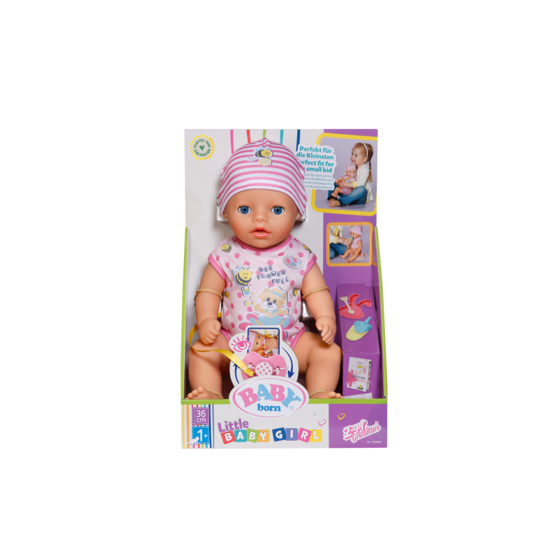 BABY BORN NIÑA 36 CM