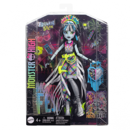 Monster high fiesta monstruosa muñeca frankie stein