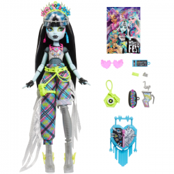 Monster high fiesta monstruosa muñeca frankie stein