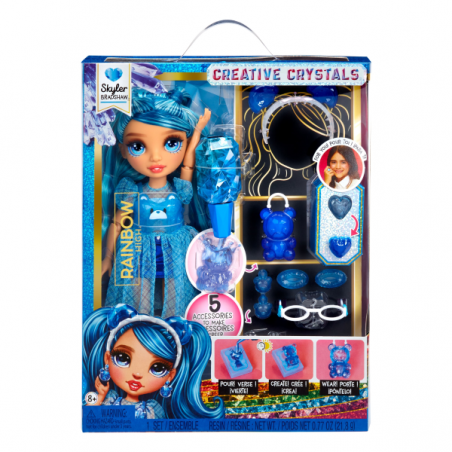 Rainbow crystal fashion doll-skyler