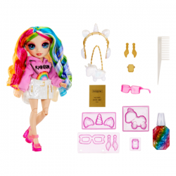 Rainbow crystal fashion...