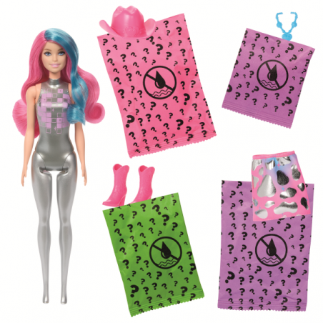 Barbie color reveal serie disco star muñeca
