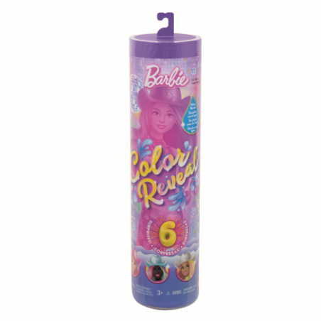 Barbie color reveal serie disco star muñeca