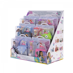 Disney ily-surtido de bolsos+muñeca disney