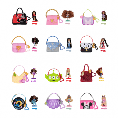 Disney ily-surtido de bolsos+muñeca disney