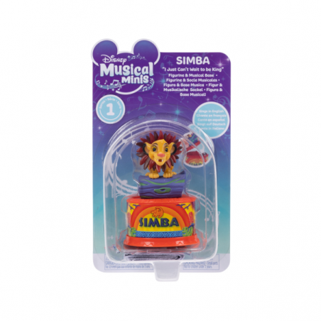 Figuras musicales coleccionables de disney 7cm