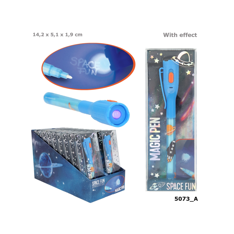 MONSTER CARS BOLIGRAFO SECRETO CON LUZ LED
