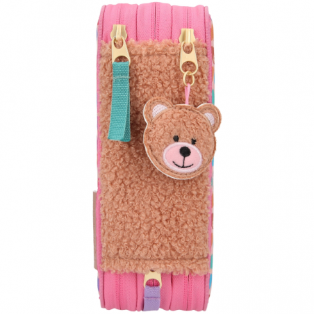 Top model estuche 3 niveles teddy cool