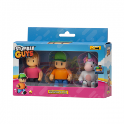 Stumble guys figura accion 7.5cm pk3 surtido
