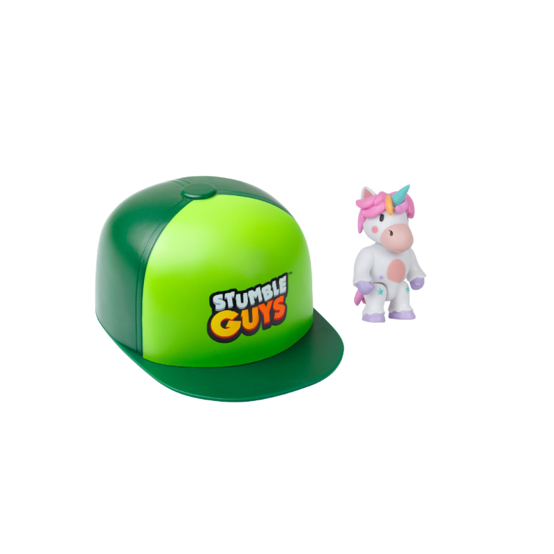 STUMBLE GUYS PK GORRA FIGURA ACCION 7,5CM SORPRESA