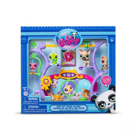 Juego de mascota got talent lps