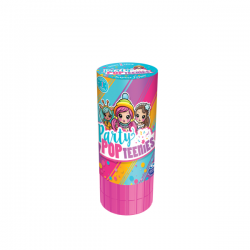 Las Party Poopteenies te invitan a una fiesta llena de confeti. Estas chicas tienen mucho estilo y v